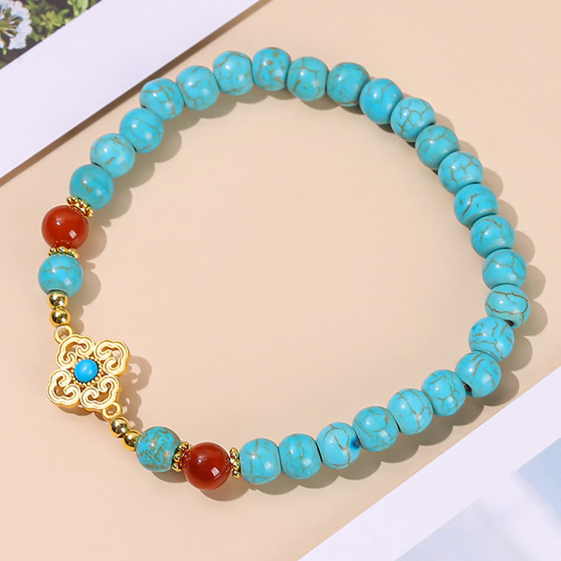 KarmaRipple's Turquoise Bead Protection Balance Bracelet p4