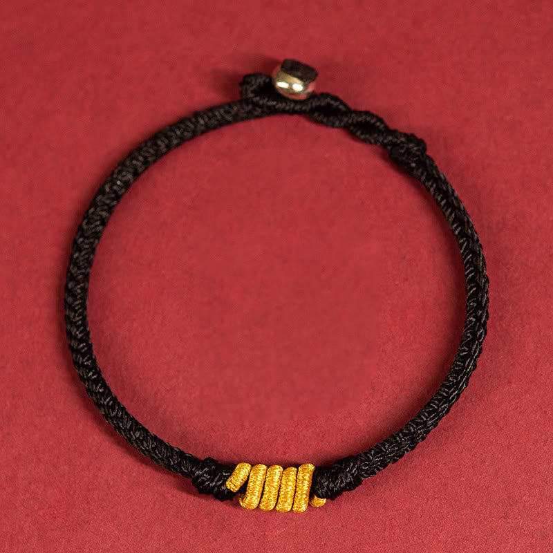 KarmaRipple's Handcrafted King Kong Weave Fortune Protection Braid Rope Bracelet p23