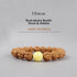 10mm / Rudraksha Bodhi Seed & Amber