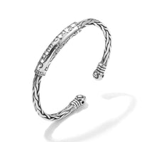 KarmaRipple's Tibet Om Mani Padme Hum Engraved Focus Cuff Bracelet Bangle