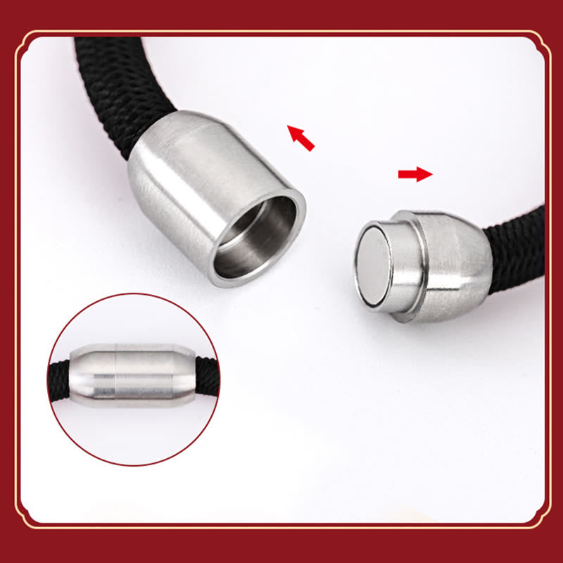 KarmaRipple's 999 Sterling Silver Dragon Fortune Handcrafted Woven Child Adult Bracelet p9