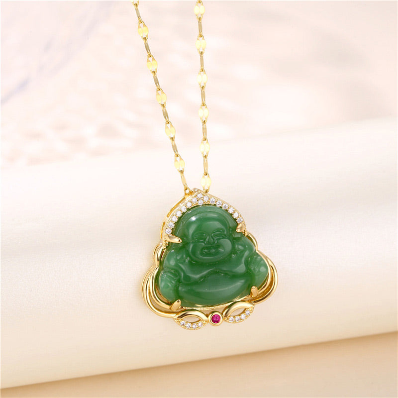 KarmaRipple's Authentic Laughing Buddha Peace Pendant p10
