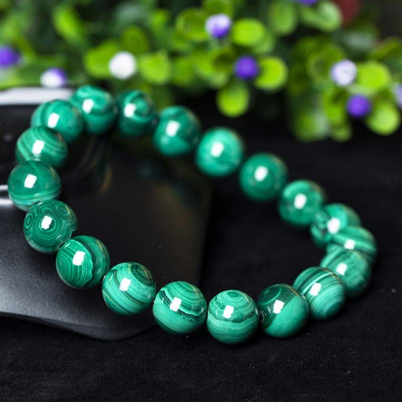 KarmaRipple's Authentic Malachite Protection Calmness Bracelet p7