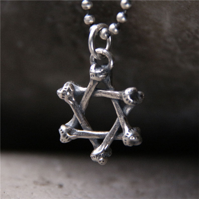 KarmaRipple's 925 Sterling Silver Star of David Hope Protection Pendant p2