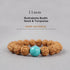 11mm / Rudraksha Bodhi Seed & Turquoise