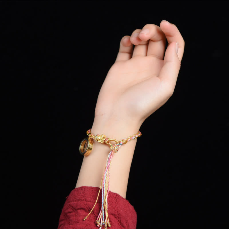 KarmaRipple's Tibetan Handmade Fortune Colorful String Single Double Wrap Woven Bracelet p9