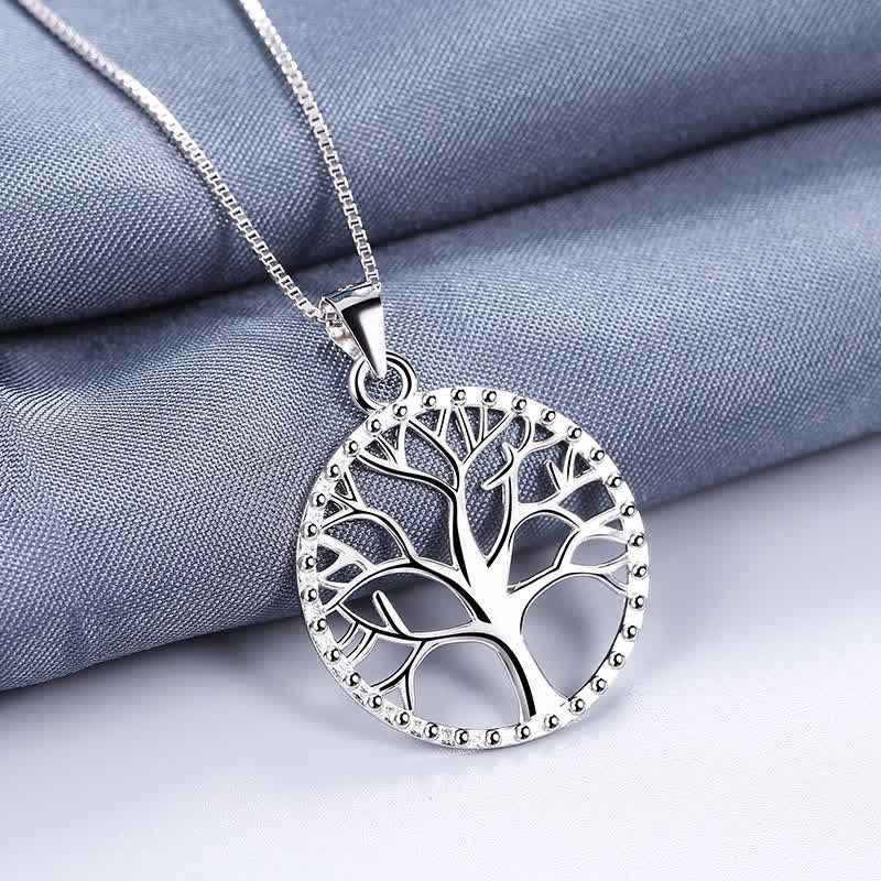 KarmaRipple's The Tree of Life 925 Sterling Silver Creation Pendant Necklace p11