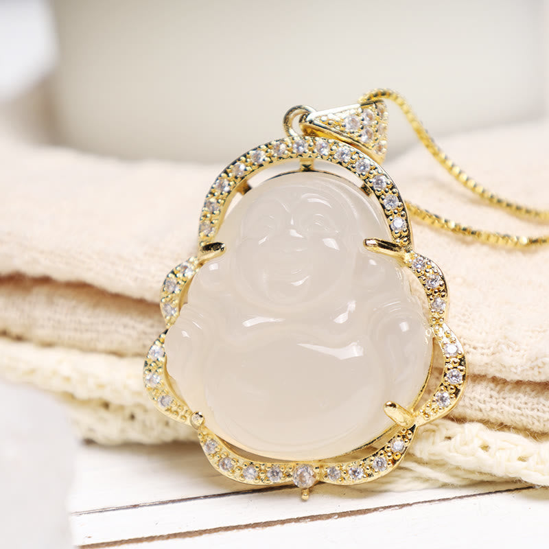 KarmaRipple's Good Fortune Laughing Buddha Pendant p23