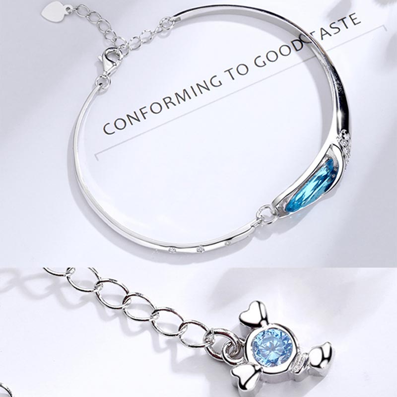 KarmaRipple's 925 Silver Plated Bronze 12 Constellations of the Zodiac Talisman Bracelet p16