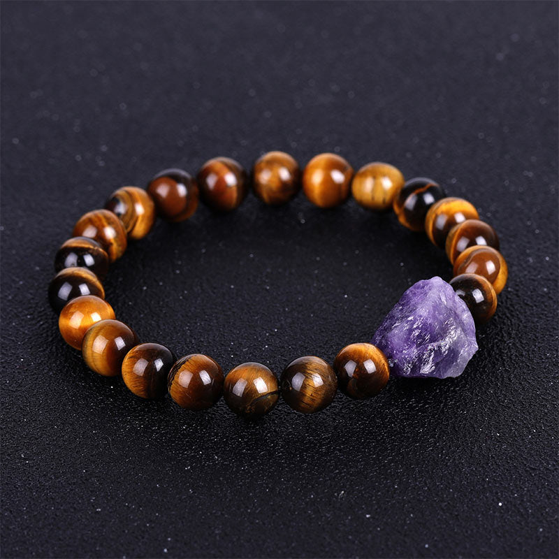 KarmaRipple's Tibetan Tiger's Eye Stone Protection Bracelet p5