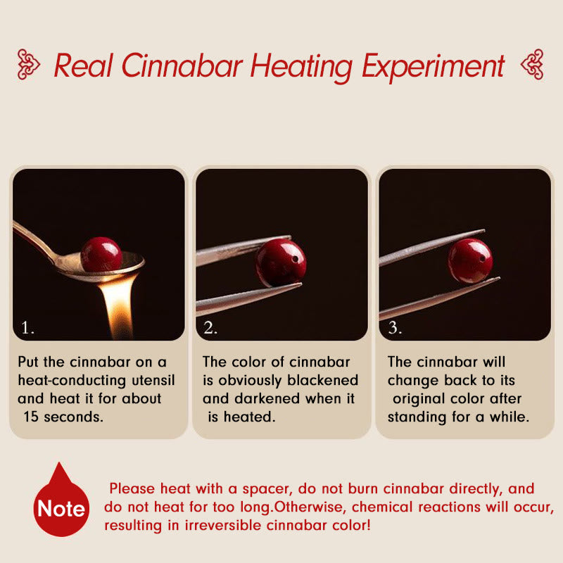 KarmaRipple's Chinese Zodiac Natal Buddha Cinnabar Amulet Blessing String Bracelet p22