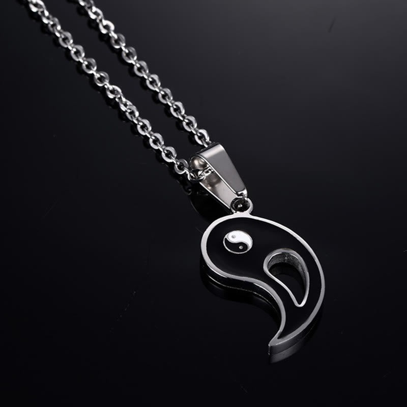 KarmaRipple's 2pcs Yin Yang Necklace Pair Pendant p10