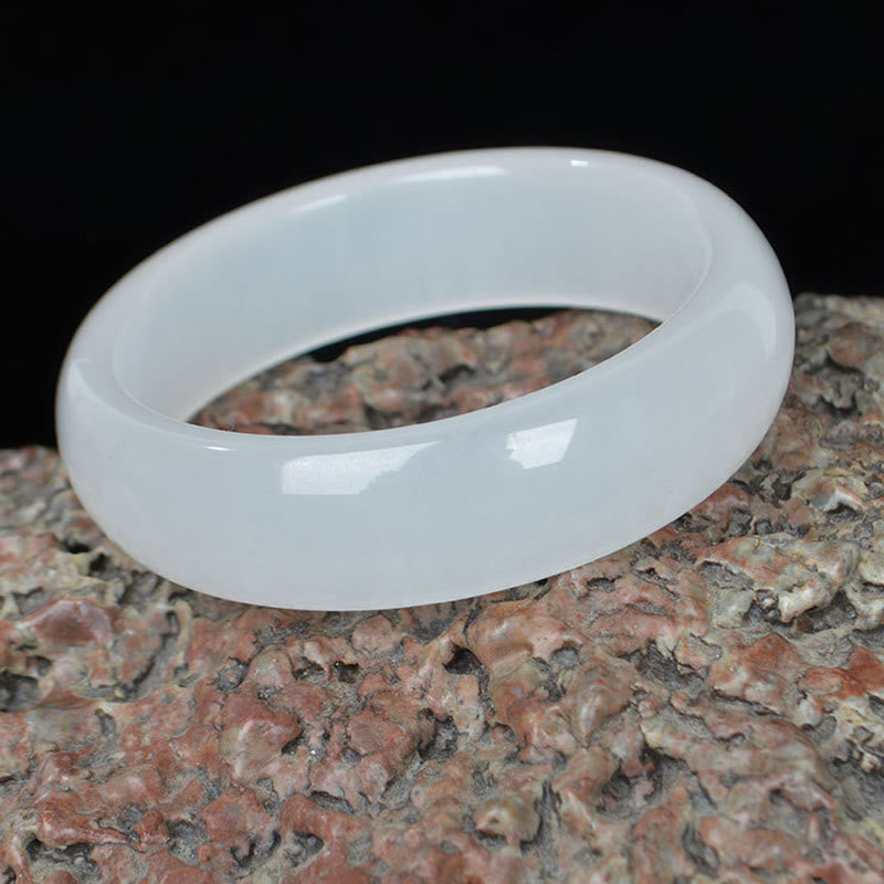 KarmaRipple's Authentic Golden Silk Jade Wealth Fortune Bracelet Bangle p9