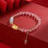 Strawberry Quartz Moonstone(Wrist Circumference 14-16cm)