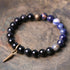 Black Obsidian&Sodalite / 17cm