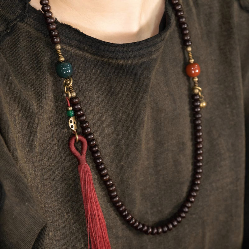 KarmaRipple's 108 Mala Beadwork Authentic Tibet Purple Bodhi Seed Auspiciousness Bracelet p10