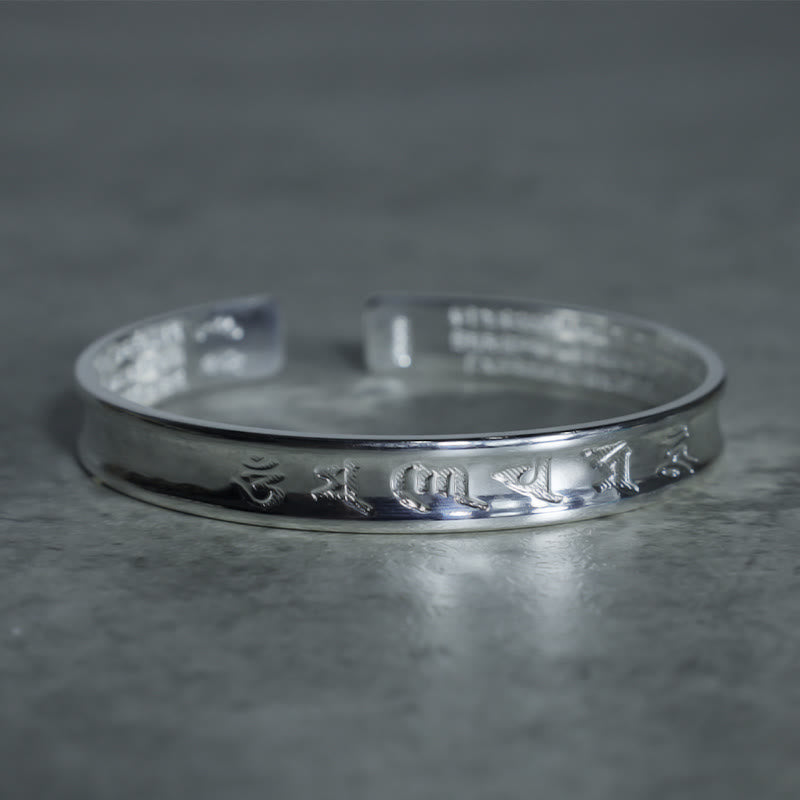 KarmaRipple's Tibetan Mantra Ivory Bronze Bracelet p7