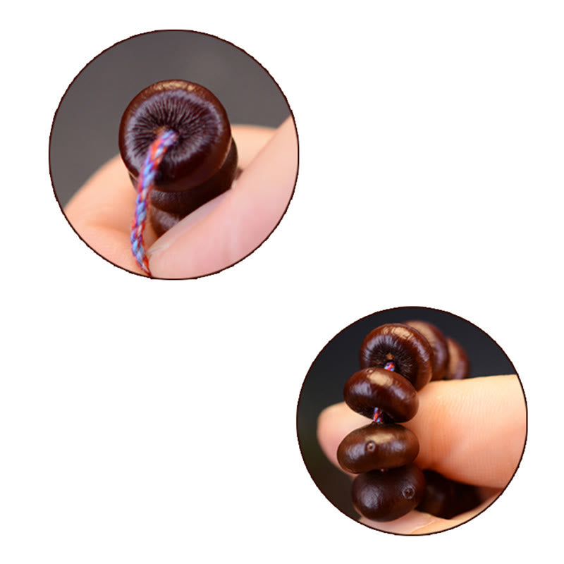 KarmaRipple's Authentic Tibet 108 Mala Beadwork Purple Bodhi Seed Wealth Bracelet p13