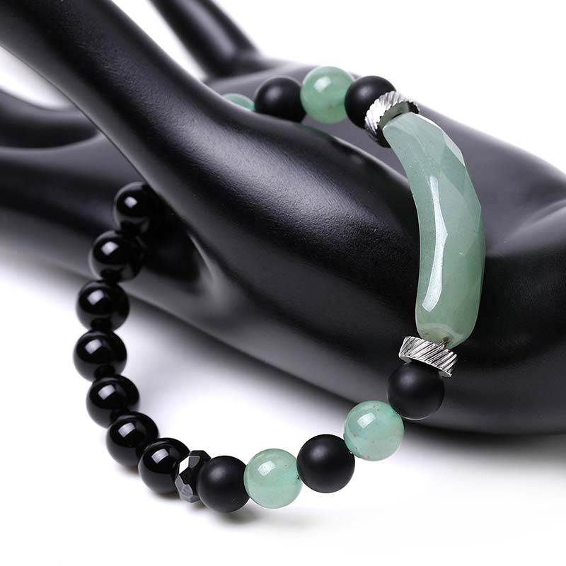 KarmaRipple's Authentic Gemstone Blue Aventurine Balancing Bracelet p31