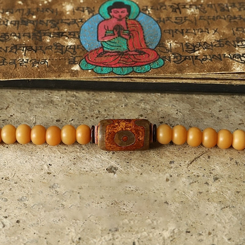 KarmaRipple's Tibet 108 Mala Beadwork Bodhi Seed Bagua Vajra Wealth Bracelet p13
