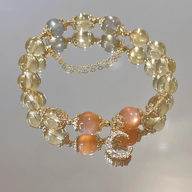 KarmaRipple's Blessed Moon Citrine Abundant Energy Bracelet p12