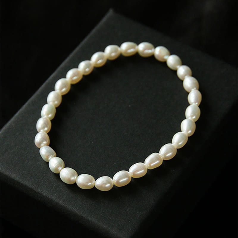 KarmaRipple's Authentic Pearl Balancing Beaded Bracelet p2