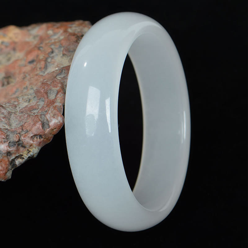 KarmaRipple's Authentic Golden Silk Jade Wealth Fortune Bracelet Bangle p5