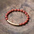 Red Jasper Single Wrap Bracelet / 16cm