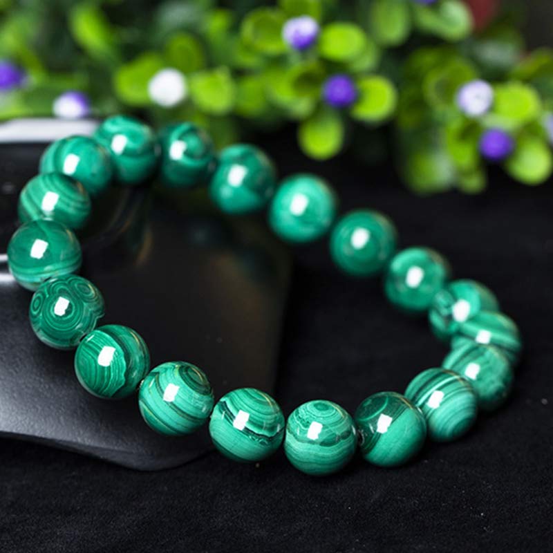 KarmaRipple's Authentic Malachite Protection Calmness Bracelet p12
