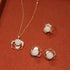3Pcs(Necklace&Ring&Earrings Set)